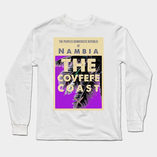 The Covfefe Coast - Purple Long Sleeve T-Shirt by Dpe1974